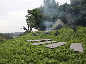 神奈川県横須賀市船越町No,3 ブッシュクラフトキャンプ場