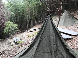 神奈川県横須賀市船越町No,4 ブッシュクラフトキャンプ場