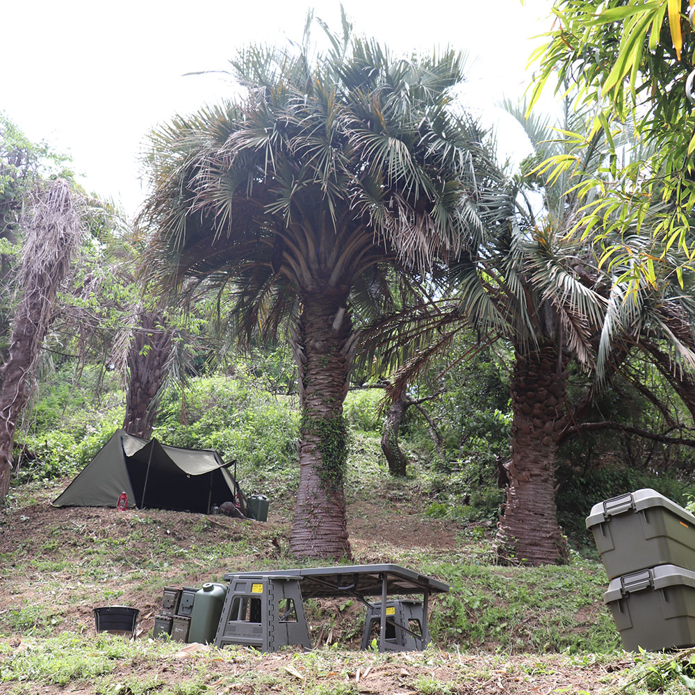 bushcraft campsite Funakoshi yokosuka kanagawa japan