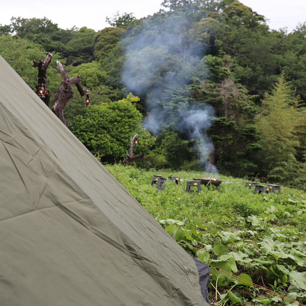 bushcraft campsite Funakoshi yokosuka kanagawa japan