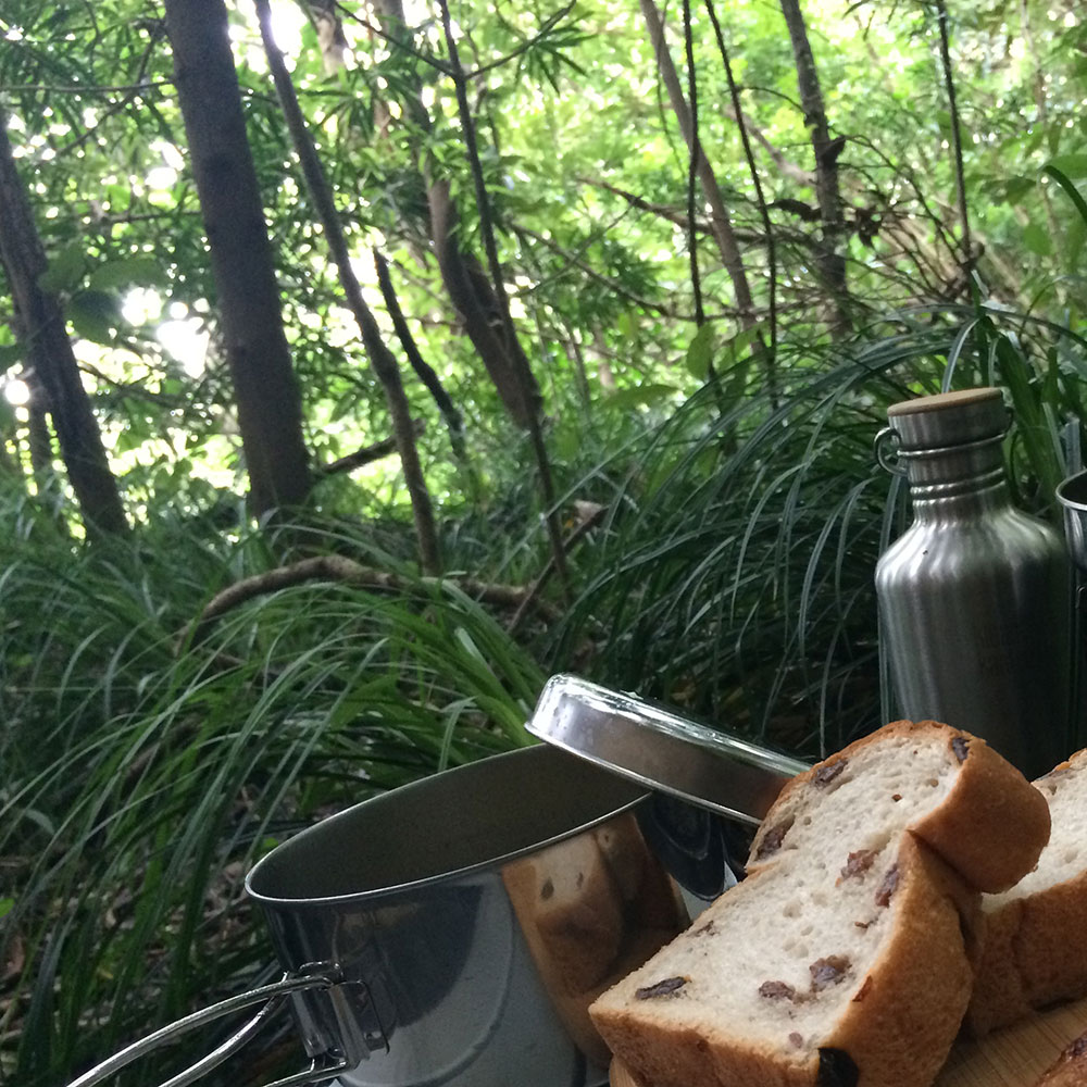 bushcraft campsite izuoshima  japan
