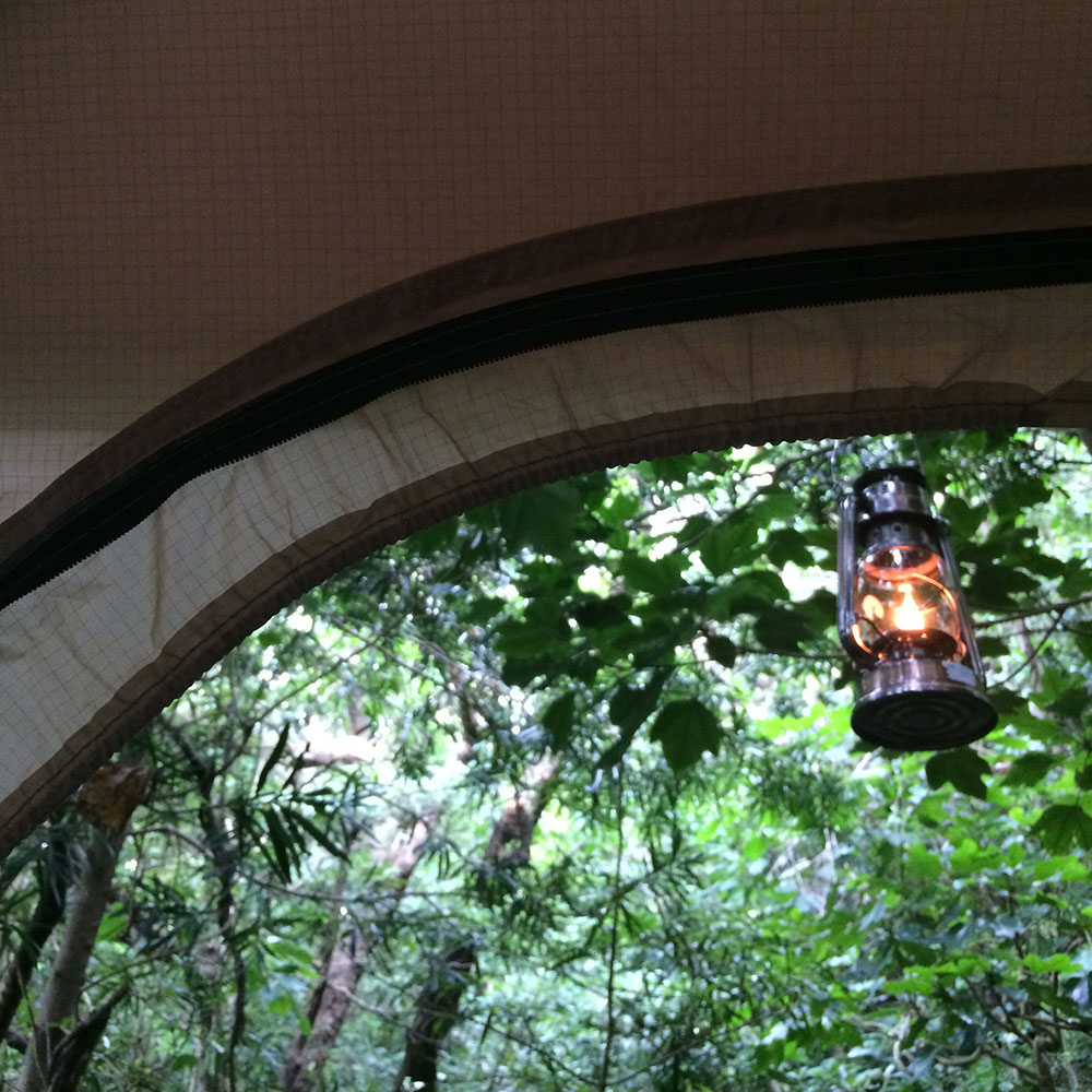 bushcraft campsite izuoshima  japan