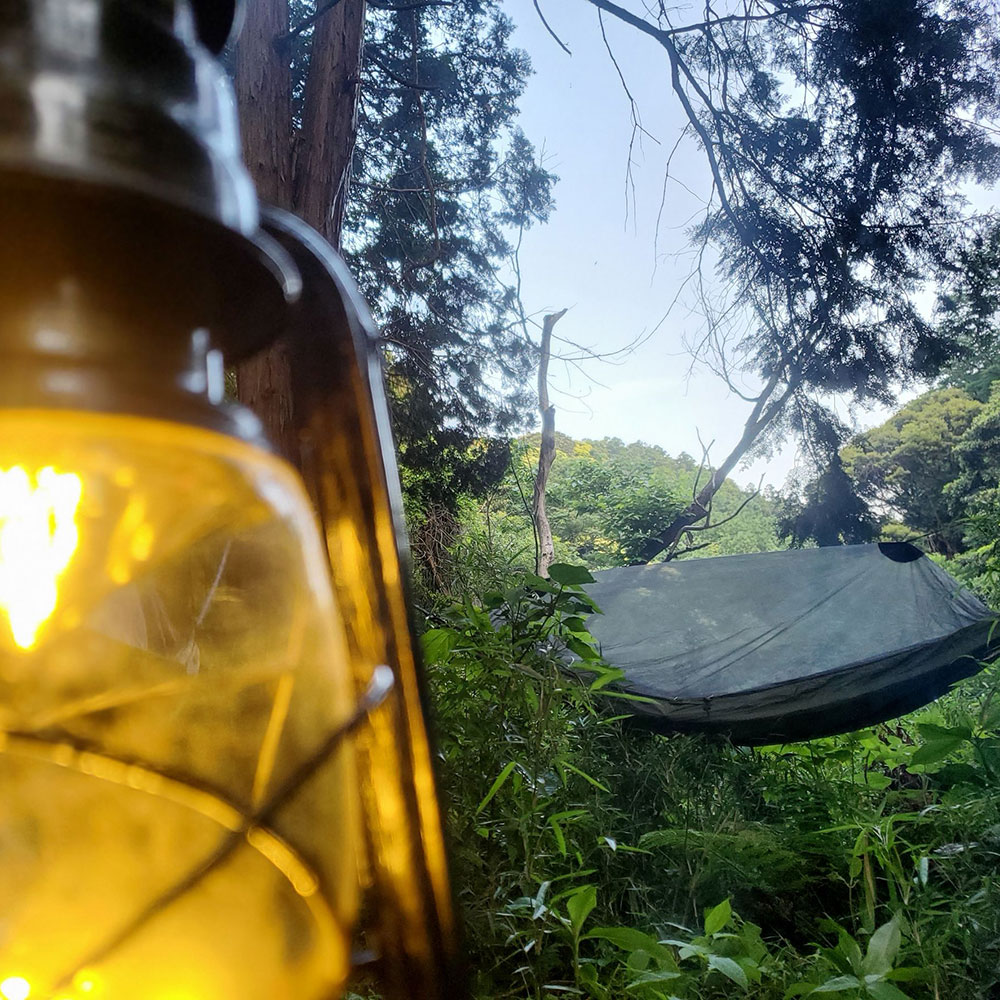 bushcraft campsite kamiyamaguchi hayama kanagawa japan