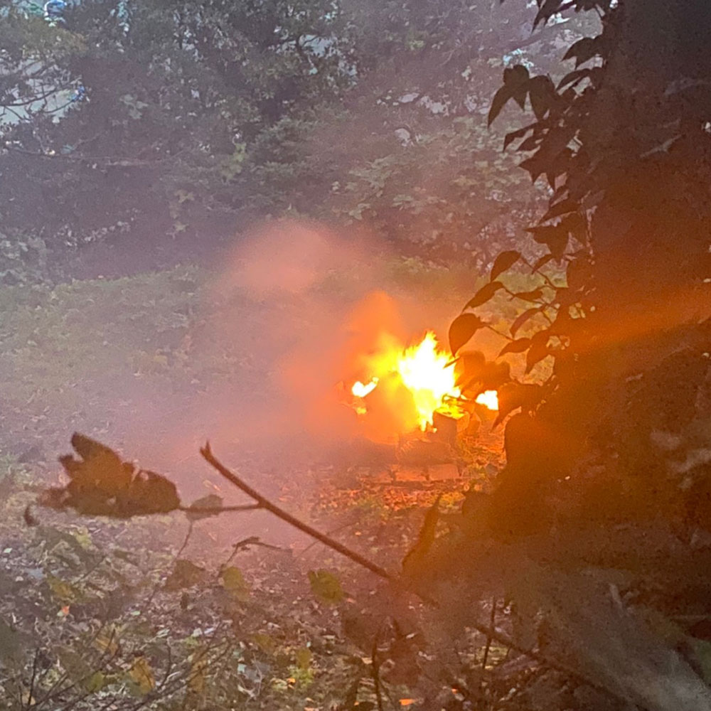 bushcraft campsite kaneda miura kanagawa japan