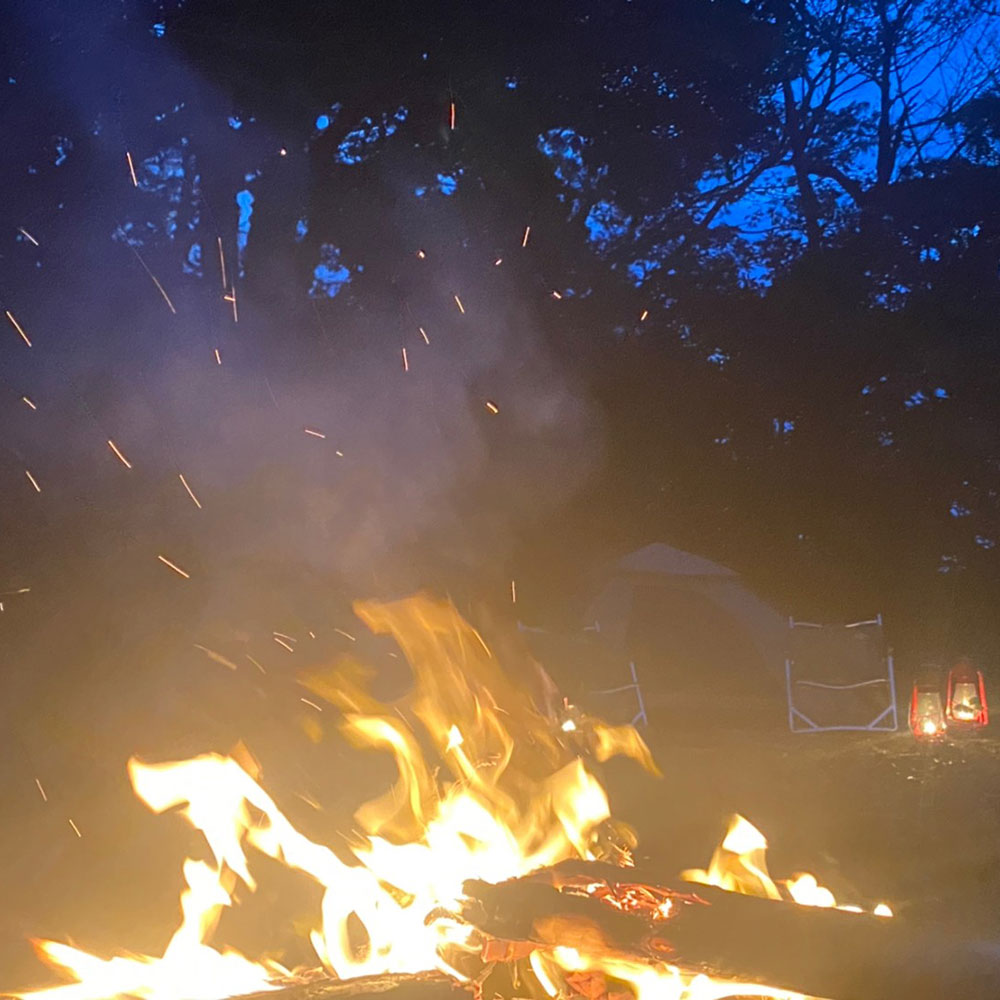 bushcraft campsite kaneda miura kanagawa japan