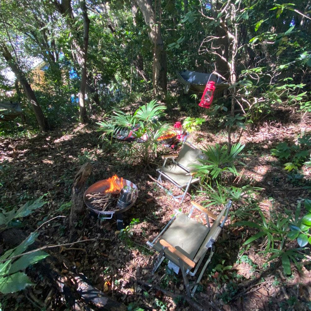 bushcraft campsite yokosuka koyabe kanagawa japan