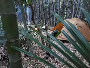 東京都町田市野津田ブッシュクラフトキャンプ場