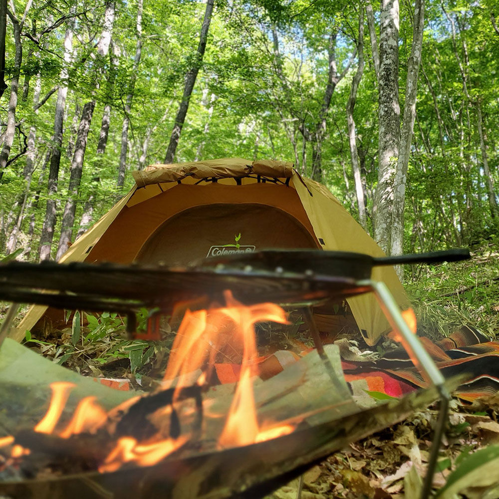 bushcraft campsite nishigo fukushima  japan