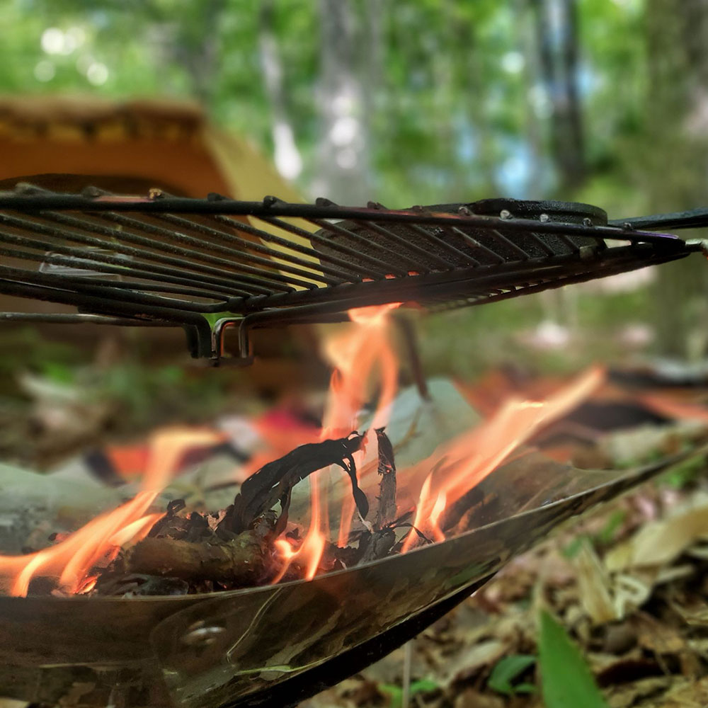 bushcraft campsite nishigo fukushima  japan