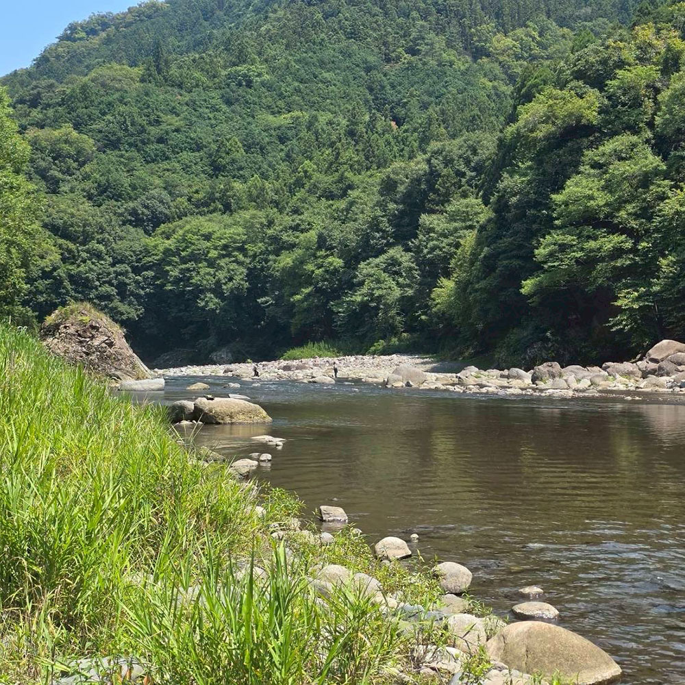 bushcraft campsite otsuki yamanashi japan