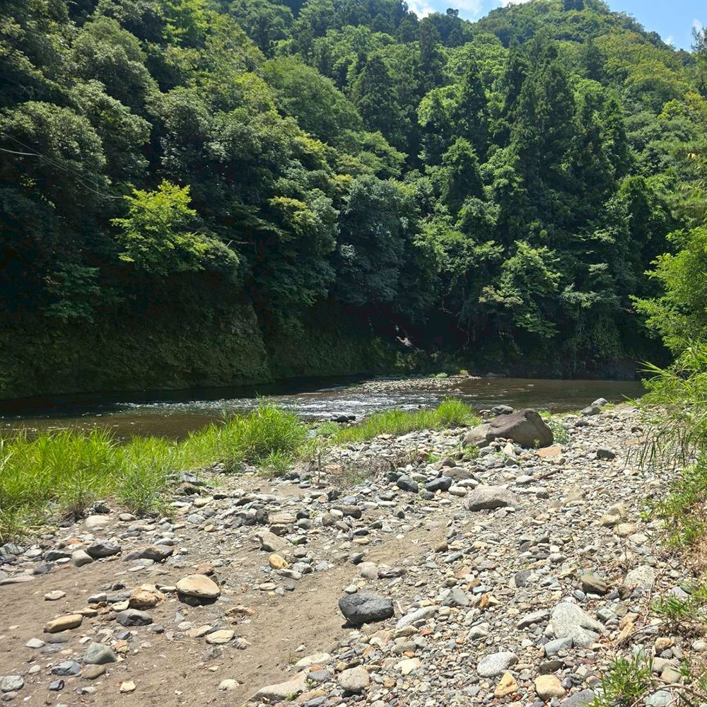 bushcraft campsite otsuki yamanashi japan
