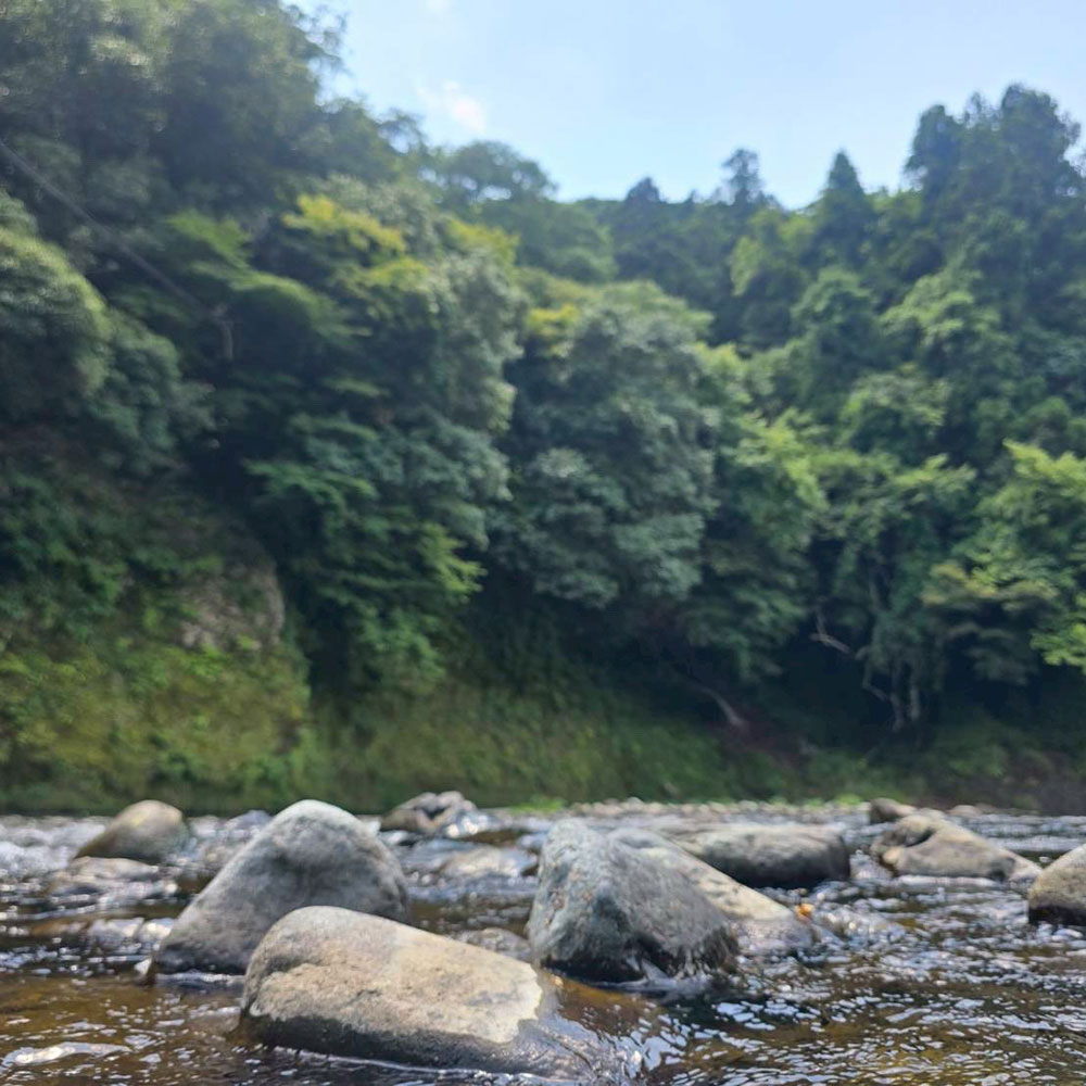 bushcraft campsite otsuki yamanashi japan
