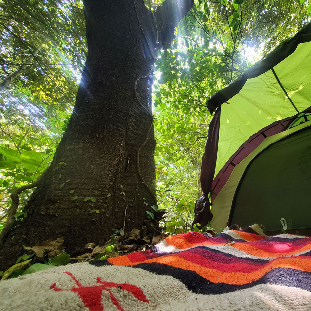 bushcraft campsite shonan takatori yokosuka kanagawa japan