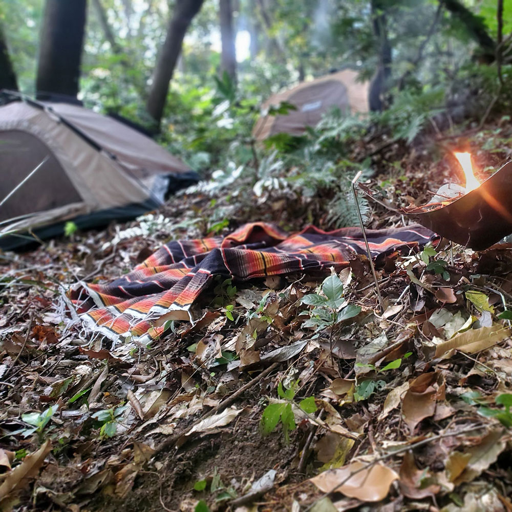 bushcraft campsite taura yokosuka kanagawa japan