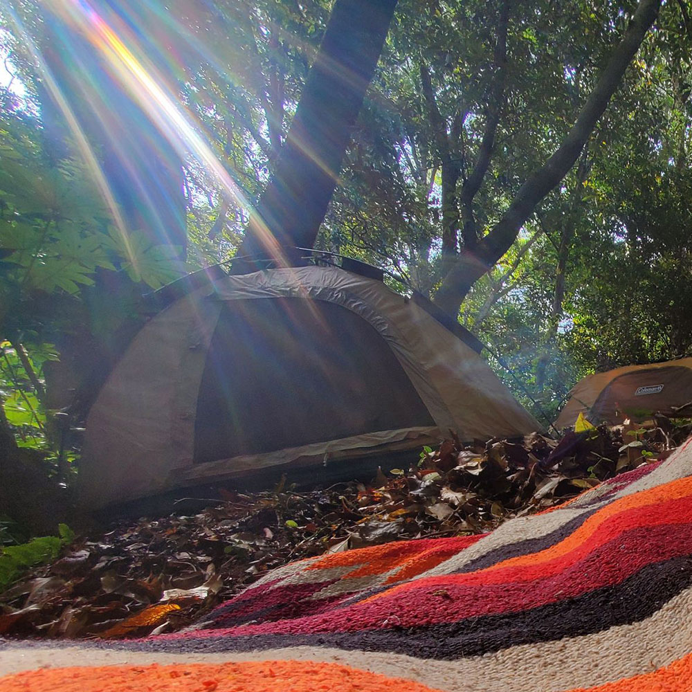 bushcraft campsite taura yokosuka kanagawa japan