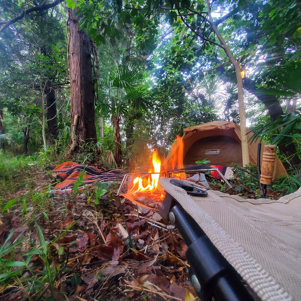 bushcraft campsite maioka totsuka yokohama  kanagawa japan