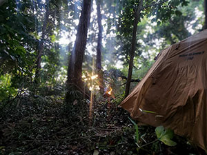 神奈川県横浜市戸塚区舞岡町ブッシュクラフトキャンプ場