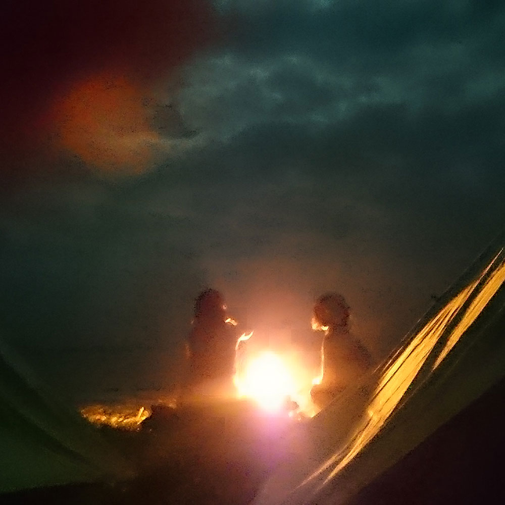 bushcraft campsite uppama beach gesashi higashison  okinawa japan