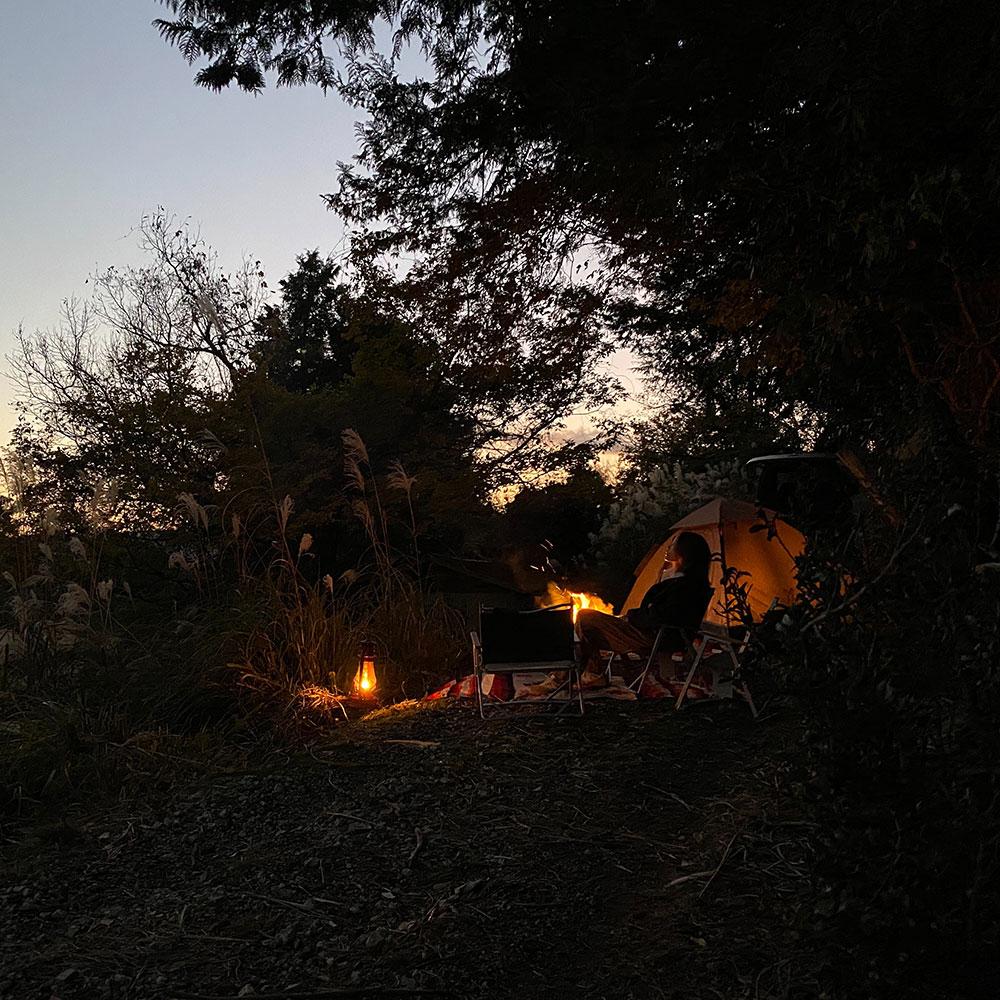 bushcraft campsite ashigara yamakita  kanagawa japan